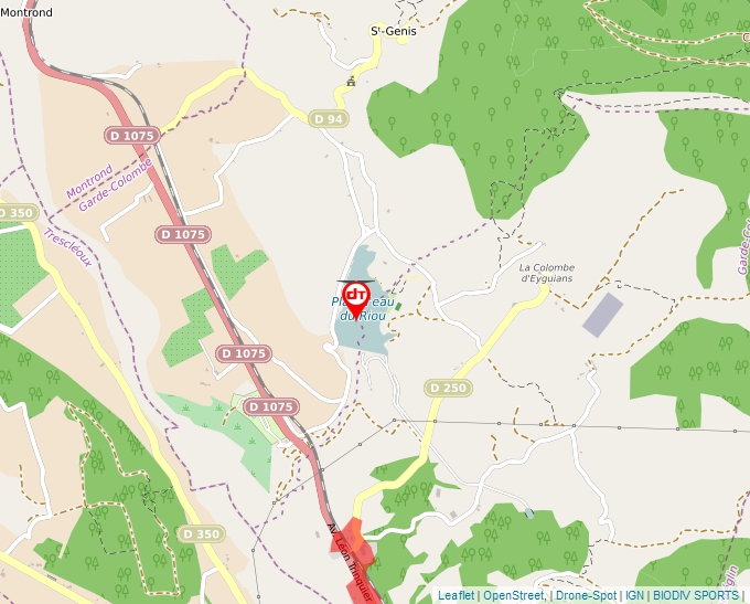 Carte Géoportail pour les drones de loisir