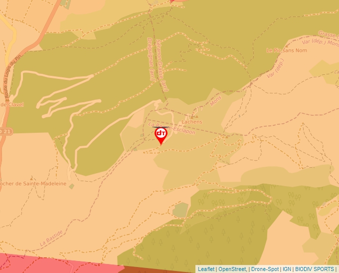 Carte Géoportail pour les drones de loisir
