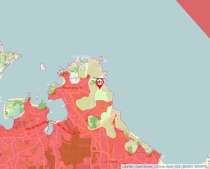 Carte Géoportail pour les drones de loisir