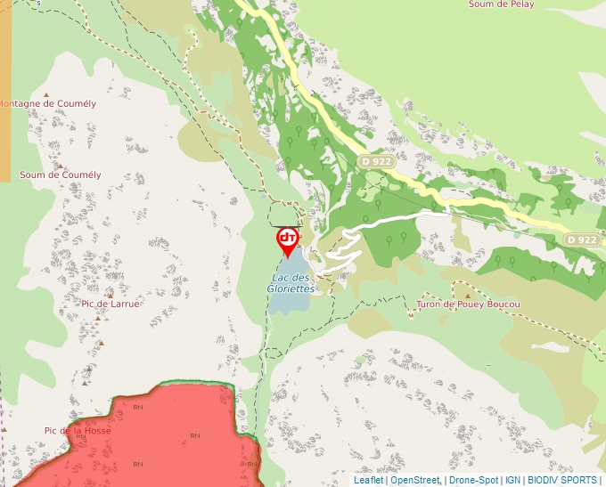 Carte Géoportail pour les drones de loisir