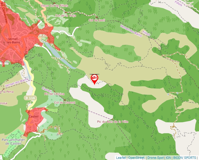 Carte Géoportail pour les drones de loisir