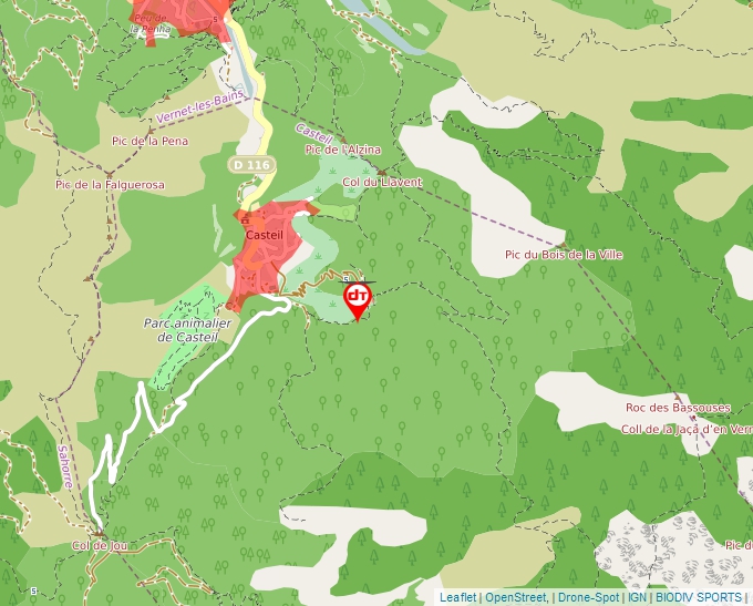 Carte Géoportail pour les drones de loisir