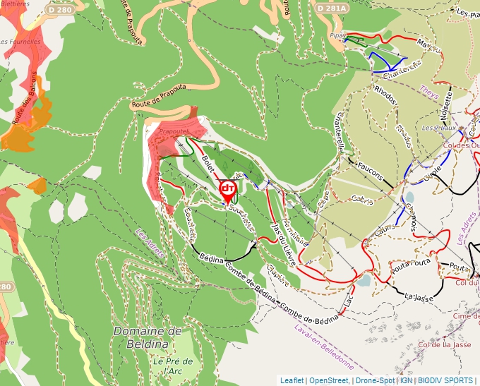 Carte Géoportail pour les drones de loisir