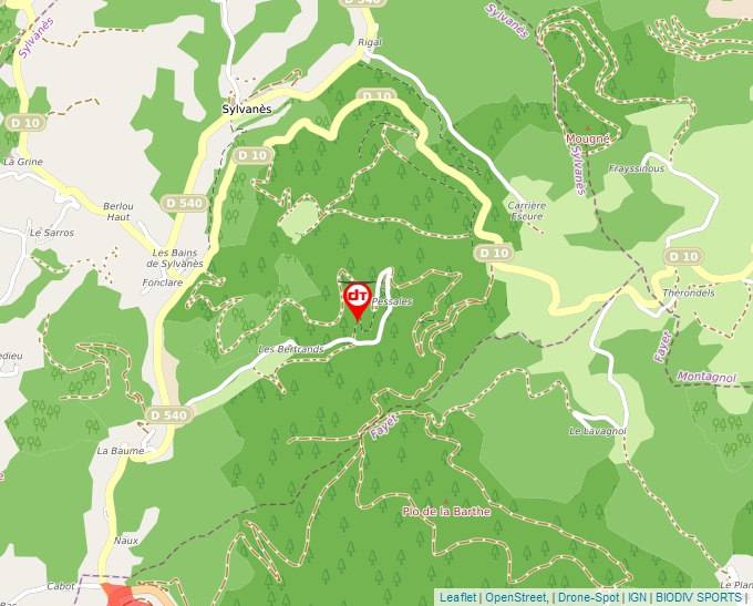 Carte Géoportail pour les drones de loisir