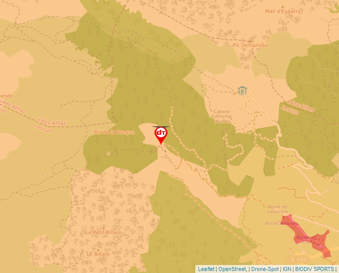 Carte Géoportail pour les drones de loisir