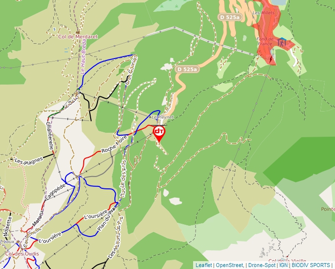 Carte Géoportail pour les drones de loisir