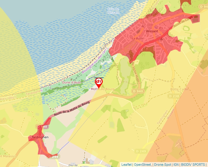 Carte Géoportail pour les drones de loisir