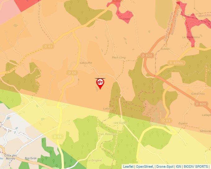 Carte Géoportail pour les drones de loisir