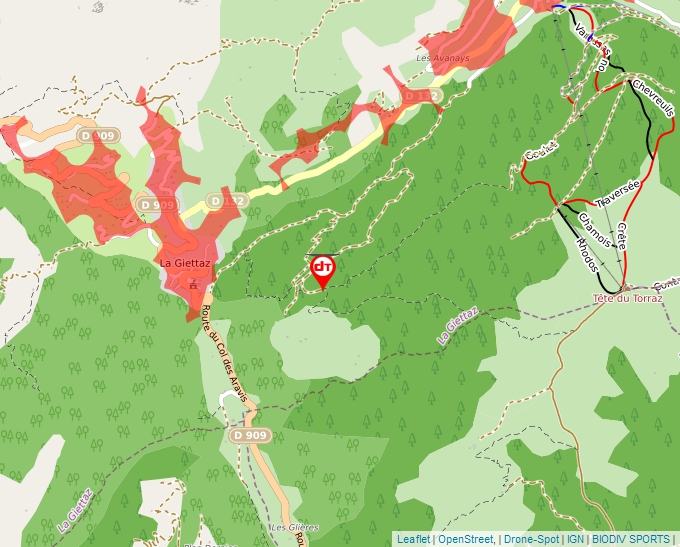 Carte Géoportail pour les drones de loisir