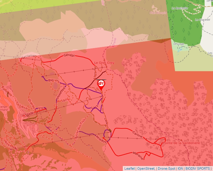 Carte Géoportail pour les drones de loisir