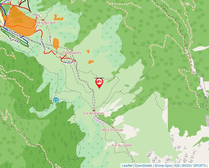 Carte Géoportail pour les drones de loisir