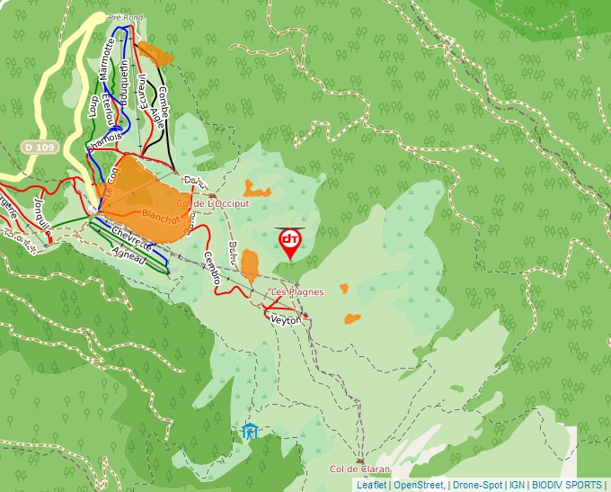 Carte Géoportail pour les drones de loisir