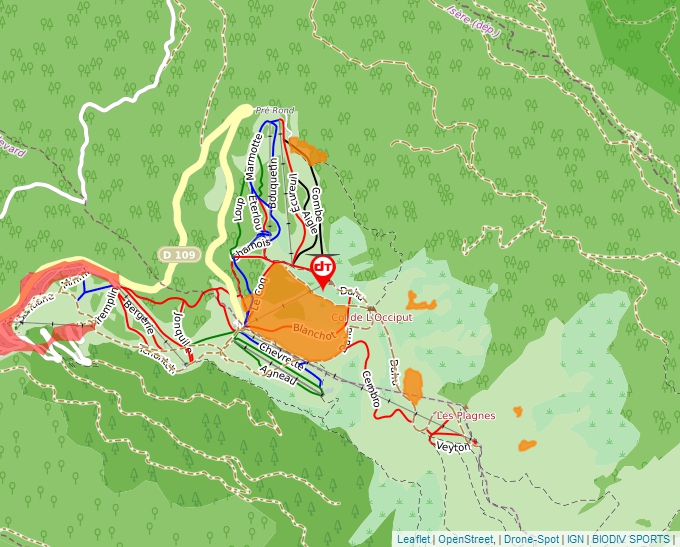 Carte Géoportail pour les drones de loisir