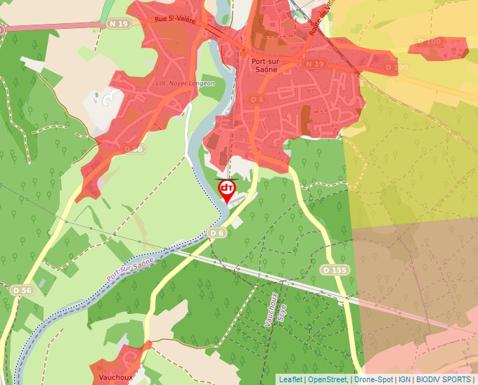 Carte Géoportail pour les drones de loisir
