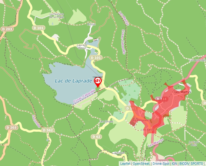 Carte Géoportail pour les drones de loisir
