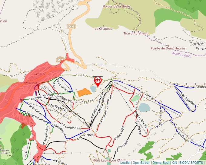 Carte Géoportail pour les drones de loisir