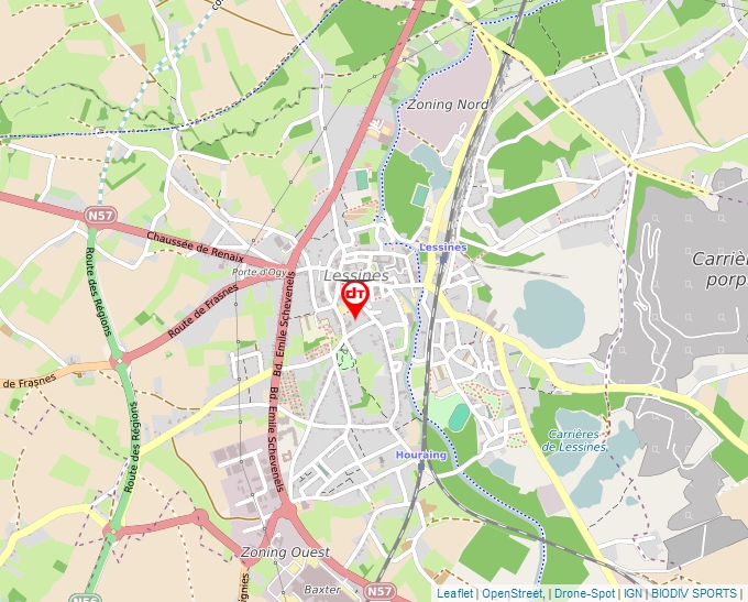 La carte GeoPortail