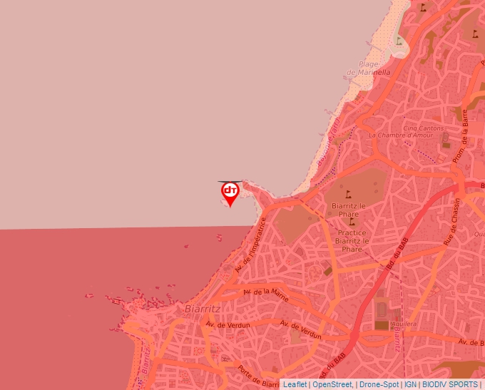 Carte Géoportail pour les drones de loisir