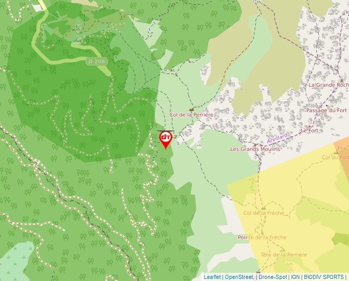 La carte GeoPortail