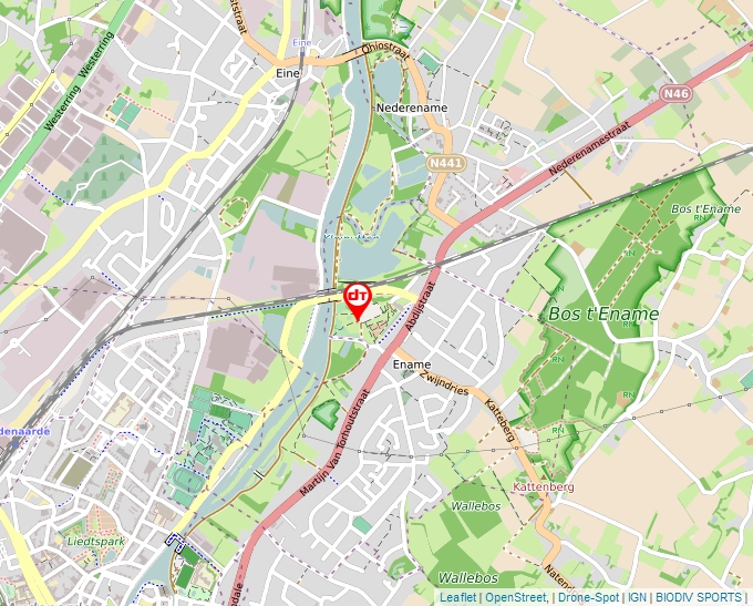 La carte GeoPortail